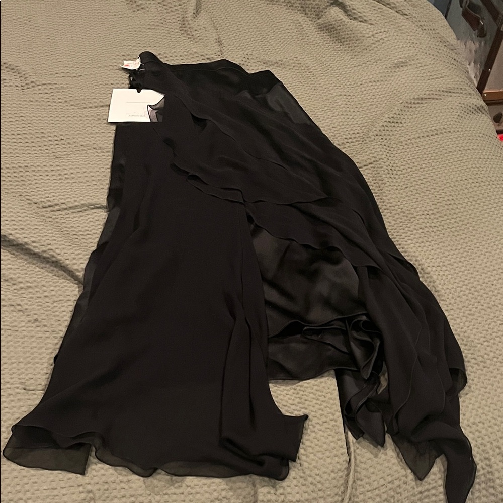 Juan Carlos Obando Elegant Black Evening Dress